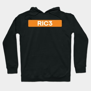 Daniel Ricciardo 3 - Driver Tag #3 Hoodie